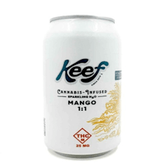 Keef | Sparkling H20 | Mango 1:1 25mg