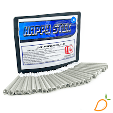 28g 28pk Space Mintz Preroll Pack Happy Stix
