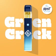Green Crack 1g Disposable Crystal Clear - NWCS