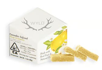 Wyld - Gummies - Pear (1:1) (CBG:THC) 100mg