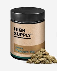 HIGH SUPPLY BLUE NERDS POPCORN 14G