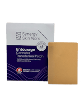 Synergy Skin Worx: Patch | Entourage Transdermal | 30mg THC : 10mg CBD : 5mg CBG : 5mg CBN : 5mg CBC