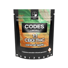 Caramel Apple | 1:1 THC:CBG Gummies 100mg (5ct)
