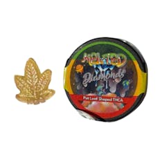 Pot Leaf Shaped Diamonds Northern Lights 1g