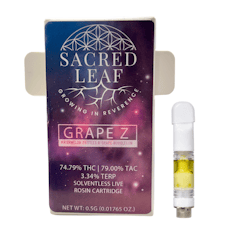 Grape Z | Live Rosin Vape Cart