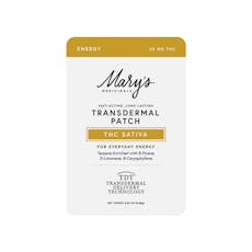Energy Transdermal Patch, Sativa, 20mg