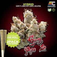 Certified Cultivators - Gary Pops In SSU Flower Pre-Roll - 2 Pack - 1g