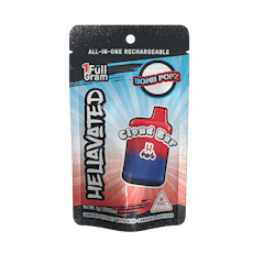 Bomb Popz Cloud Bar 1g - Hellavated