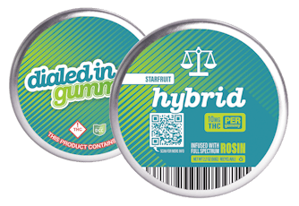 dialed in - Gummies - Starfruit Full Spectrum Rosin (H) 10pk 100mg