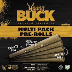 Butterfly Effect - SLH SSU Flower Pre-Roll - 5 Pack - 2.5g
