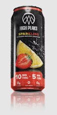 High Peaks - Sparkling Strawberry Lemonade - 2:1 SINGLE Beverage - 10mg