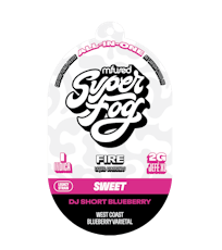 Super Fog Fire DJ Short Blueberry Disposable Vape 2g
