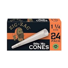 Zig-Zag - 1 1/4" Ultra Thin Cones - 24pk