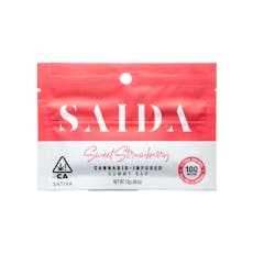 Saida | Sweet Strawberry Gummy Bar (100mg THC)