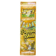 Juicy Jay Hemp Wraps Pineapple Shakes