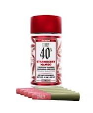 Stiiizy - Strawberry Mango (H) - 33.82% - .5g Infused Preroll 5pk - 2.5g