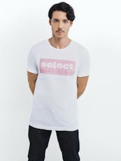 T-Shirt White and Pink XL T-Shirt