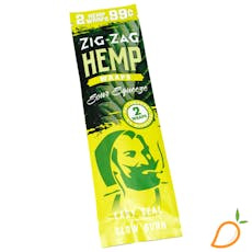 2pk Sour Squeeze Hemp Wraps Zig Zag