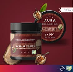 Aura - Topical - Mahogany Woods Cream 1:4:1:1 THC:CBD:CBG:CBN 240mg