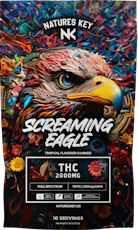 Nature's Key - 2000mg Screaming Eagle Gummy - Tropical