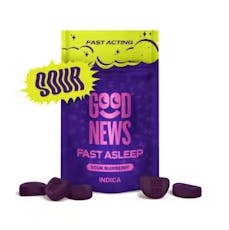 Fast Acting Gummies | Fast Asleep Sour Blueberry