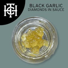 Black Garlic Live Diamonds in Sauce | 1g