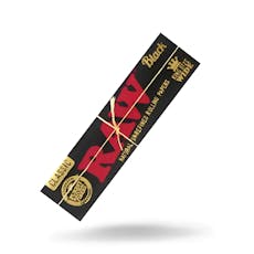 Raw Black Rolling Papers - King Size Wide