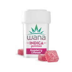 Raspberry Lime Chews - 40mg 10ct - Wana