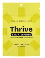 Curio Wellness Thrive - Gummies - Mango Momentum (S) (100mg)