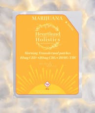 Heartland Holistics: Patch | Morning Transdermal 2:1:2 | 25mg THC : 10mg CBD : 25mg CBG