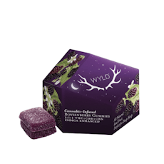 Wyld - Boysenberry 1:1:1 THC:CBD:CBN 100mg Gummies - 1.4oz