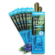Zig-Zag Hemp Wraps | Blue Dream