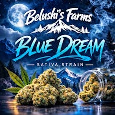 Belushi's Farm | Blue Dream (S-H) Flower | 3.5g