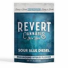 Revert | Sour Blue Diesel | Kief Infused Ground Flower | 14g | Hybrid