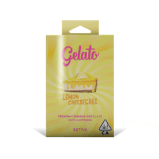 Gelato - 1g Cartridge - Lemon Cheesecake (S)