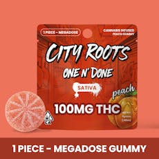 City Roots - Peach (Sativa) Edible 100mg