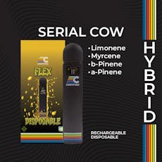 Serial Cow - FLEX | 1g Distillate Disposable