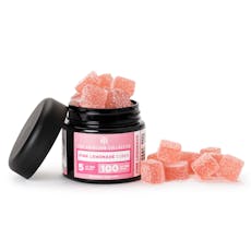100mg Gummies | Pink Lemonade Cubes | The Heirloom Collective