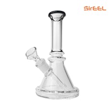 SirEEL | 7" Based Beaker Bong with Flower Bowl | Assorted Colors
