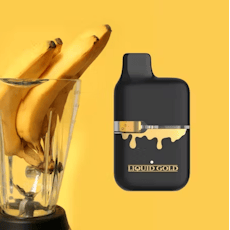 Disposable Distillate Vape - Live Resin Distillate Blend - Banana Smoothie - 1g