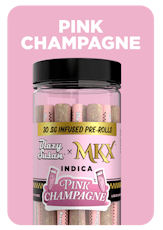 Pink Champagne 30x .5g Liquid Diamond Infused Prerolls by MKX x Blazy Susan
