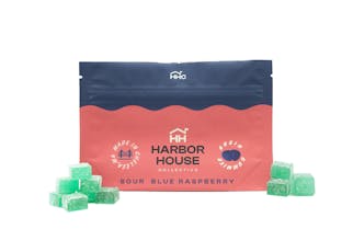 Harbor House - Sour Blue Raspberry - Rosin Gummies - 100mg
