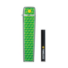 Timeless | 340mAh Half Battery + Flip Case Combo | (Black/Green)