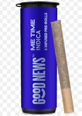 Me Time | Good News | Infused Prerolls | .5g 5pk | 2.5g