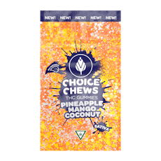CHOICE | PINEAPPLE MANGO COCONUT | SATIVA | GUMMIES | 200MG | REC