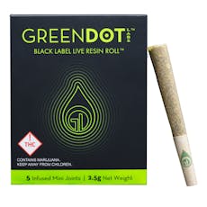 Green Dot | 5 Pack Resin Rolls | Sour Power OG + Final Boss x Headbanger