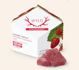 Wyld Strawberry CBD Gummies