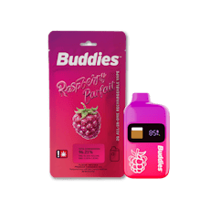 Buddies Raspberry Parfait Infused All-In-One Vape Pen-2g