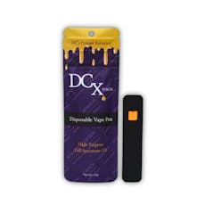 Strawberry Cough: Disposable THC Vaporizer (0.5g) - DCX