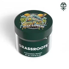 GRASSROOTS ( DARK HEART ) | TITAN EXPRESS | WHOLE FLOWER | 3.5G
